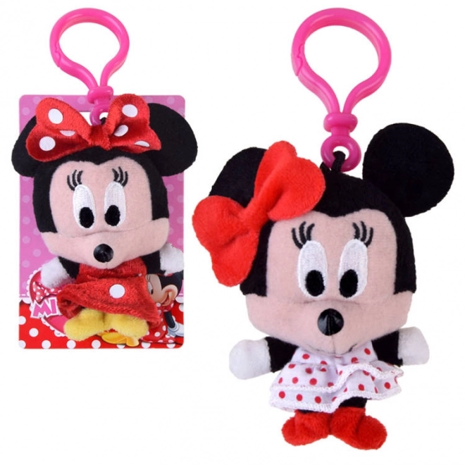 Disney Minnie egér plüss kulcstartó