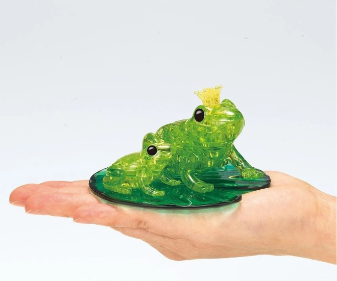 3D Kristály Kirakó Béka