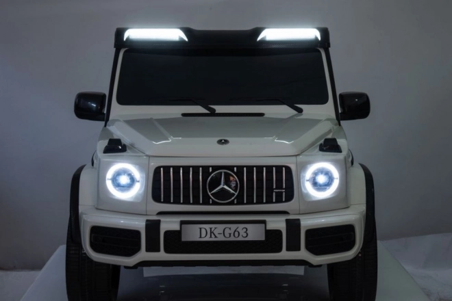 Mercedes G63 XXL akkumulátoros autó fehér 24V