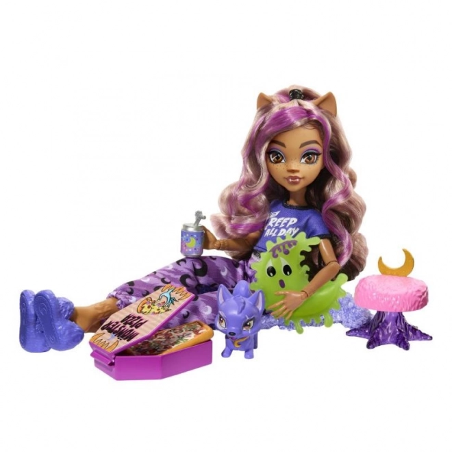 Monster High creepover buli baba - Clawdeen