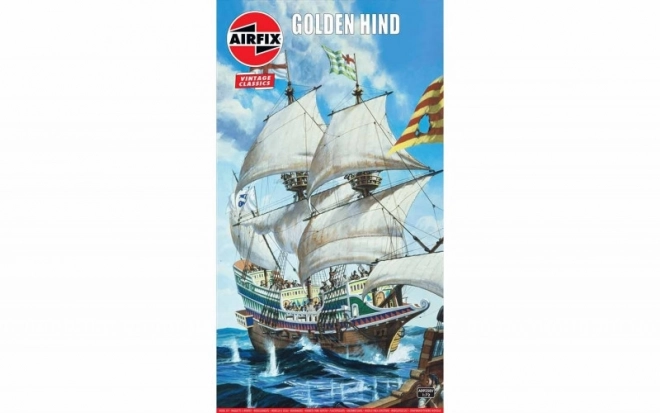 Golden Hind műanyag makett hajó