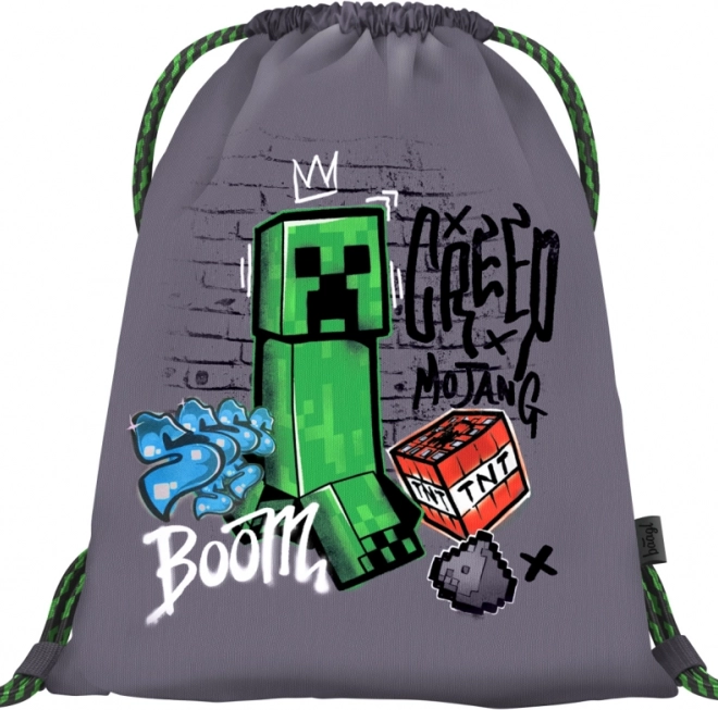 3 darabos Baagl Skate Minecraft TNT: Hátizsák, tolltartó, zacskó
