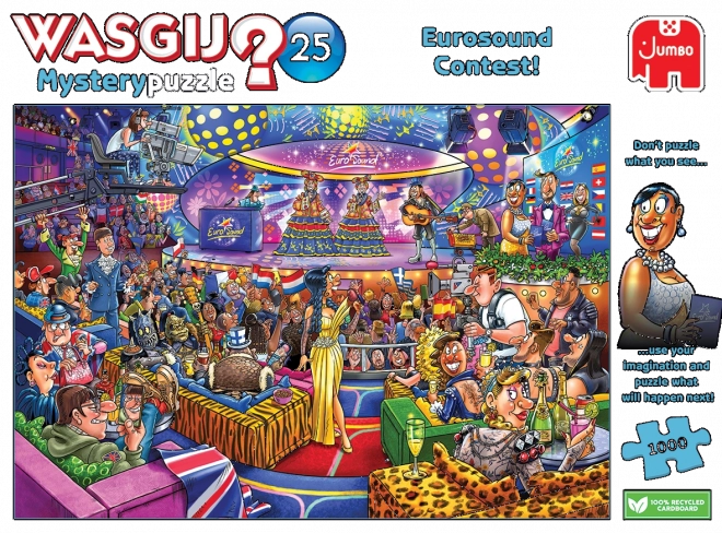 Wasgij Eurowíziós Puzzle 1000 Darab