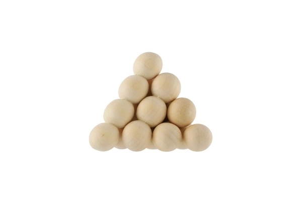 Fa logikai gömbpiramis dobozban 8x5x5cm