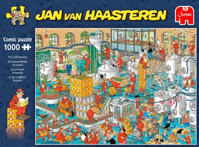 jumbo puzzle Jan van Haasteren Sörfőzde 1000 darab