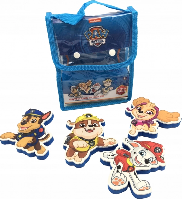 Paw Patrol habszivacs puzzle fürdőjáték