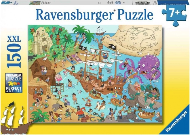 ravensburger kalózpuzzle XXL 150 darabos