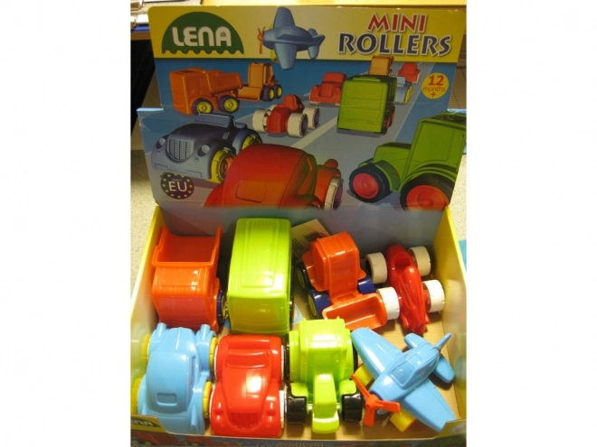 Mini Rollers járműkészlet gyerekeknek