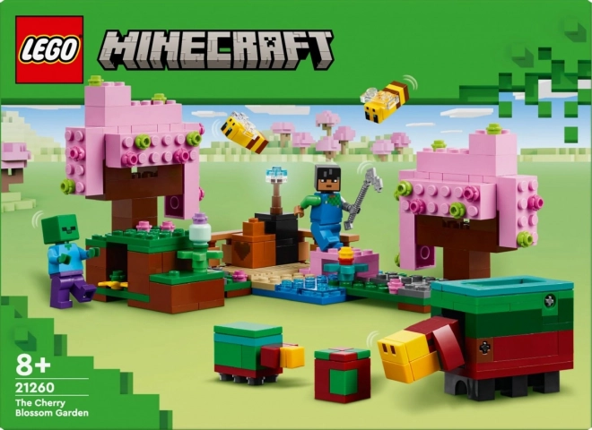 Lego Minecraft Cseresznye kert