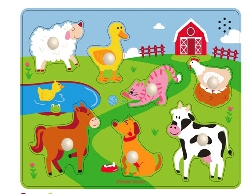 Fa kirakó farmával