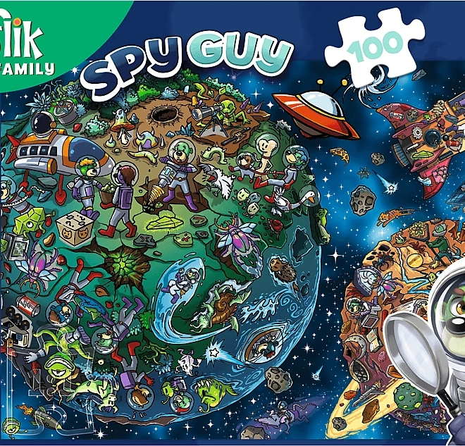 Puzzle Treflíci az űrben