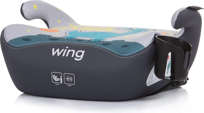 Chipolino autósülés Wing gyerekülés Isofix 125-150 cm Space Dino minta