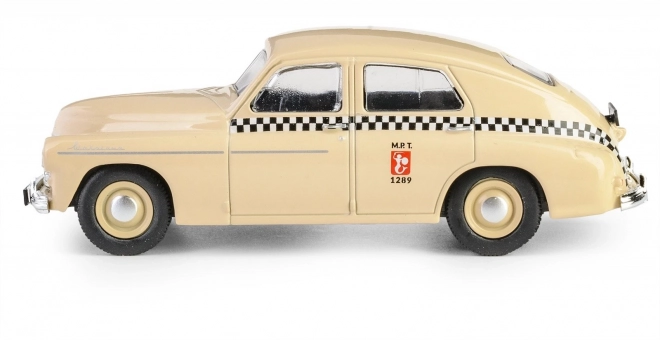 Warszawa M20 taxikocsi retro modell