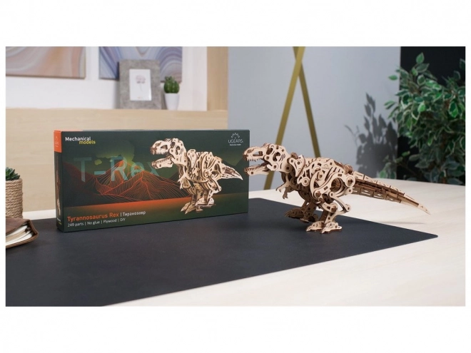 mechanikus fa puzzle Tyrannosaurus Rex