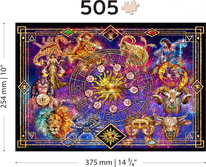 Zodiac fa puzzle 505 darabbal