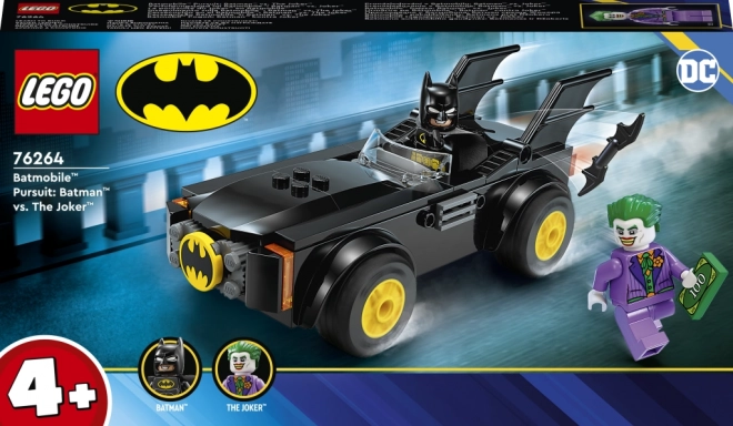 Batman és Joker Batmobilos Üldözése Lego Készlet