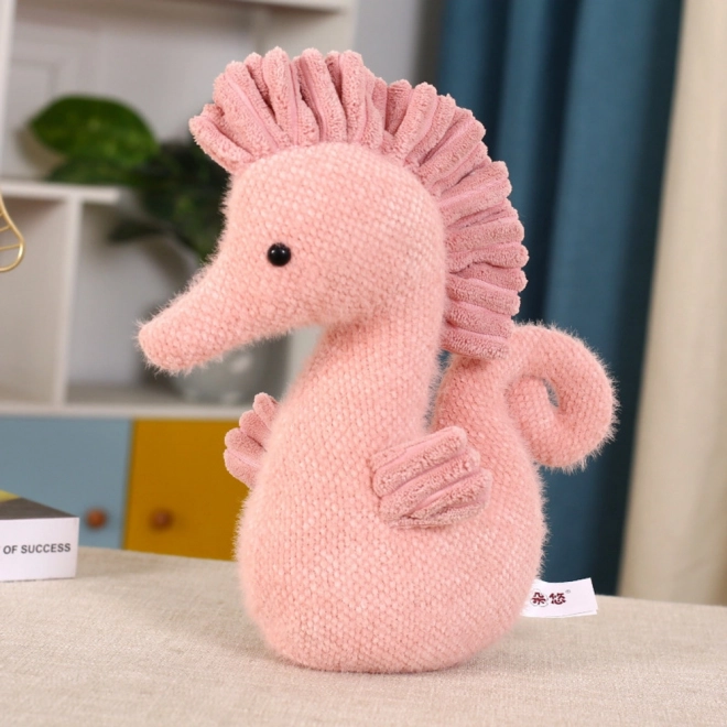 Rózsaszín tengeri plüss paci 25 cm