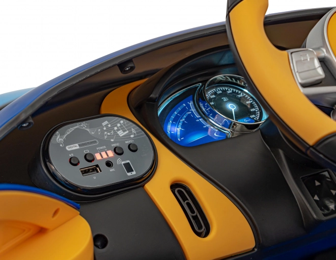Bugatti Chiron Kék