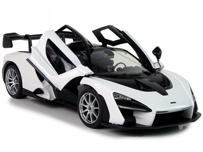 Auto R/C McLaren Senna Rastar 1:14 fehér távirányítással