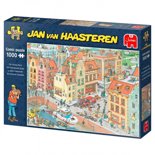 Jan Van Haasteren eltűnt darab puzzle 1000 darabos