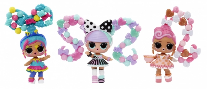 Lalka L.O.L. Surprise Hair Beads Tots - 12 darabos csomagolás