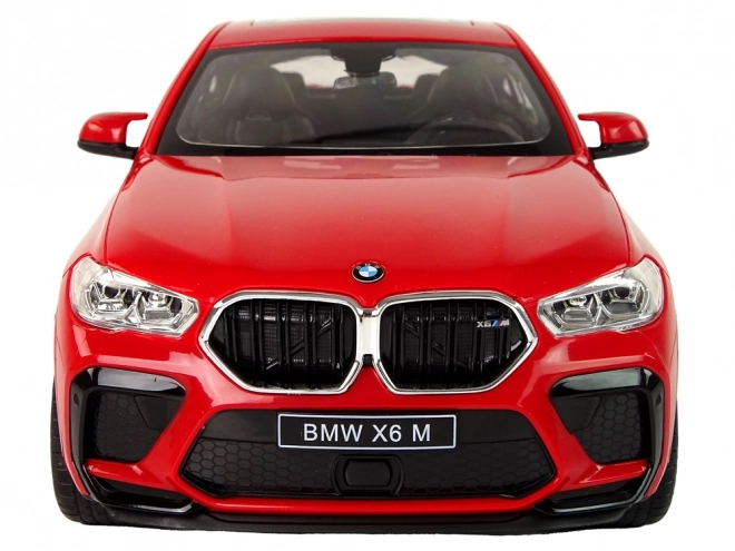 Távirányítós autó BMW X6 M piros
