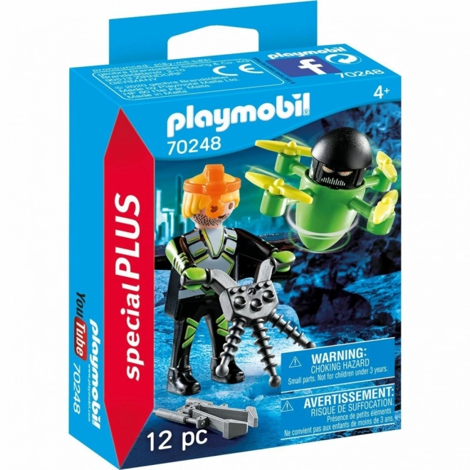 Playmobil kalandor drónnal