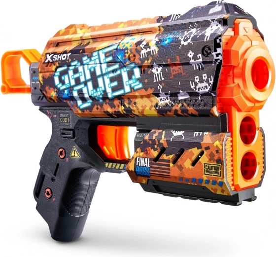 Ikonikus Game Over gamer dizájn