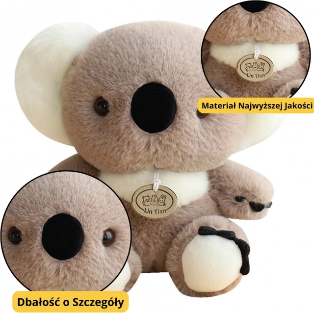 Plüss Játék Koala Szürke 23 cm