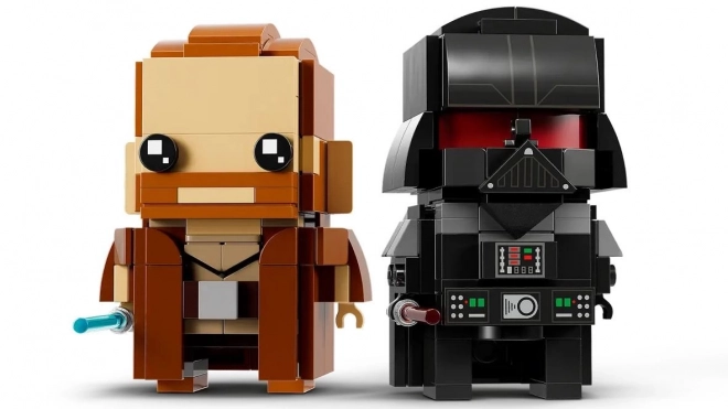 Obi-Wan Kenobi és Darth Vader LEGO BrickHeadz készlet