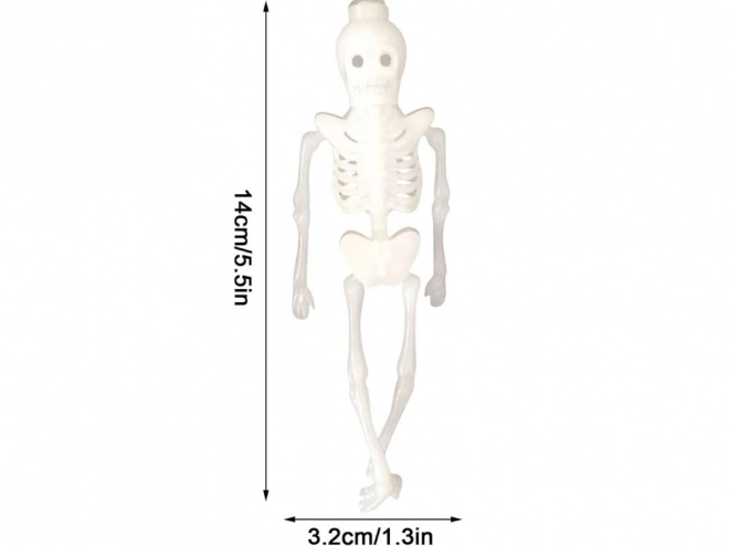 Halloween led csontváz lánc 2m