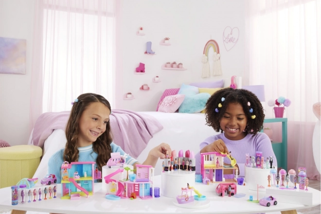 Barbie miniatűr barbieland lakókocsi játékkészlet
