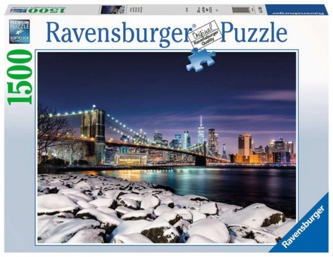 Téli táj New Yorkban puzzle