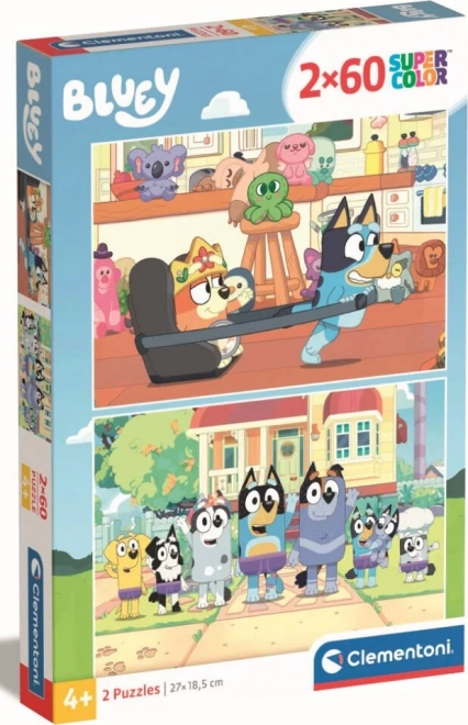 Bluey puzzle 2x60 db Clementoni-tól