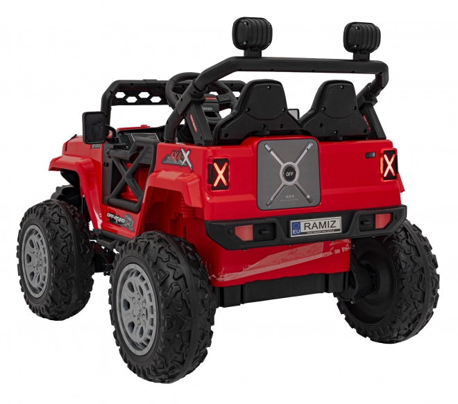 Gyermek elektromos autó OFF ROAD Speed piros
