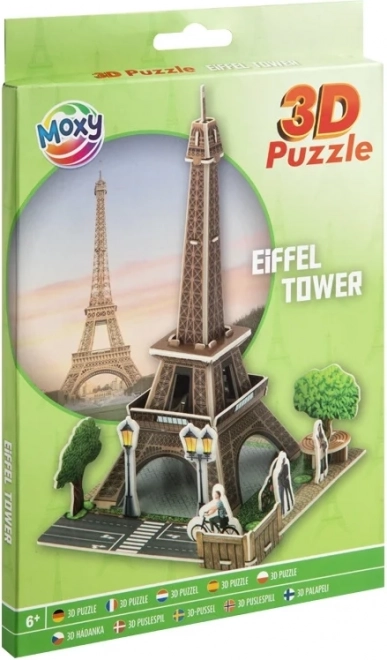 Grafix 3D puzzle Eiffel-torony 28 darabos