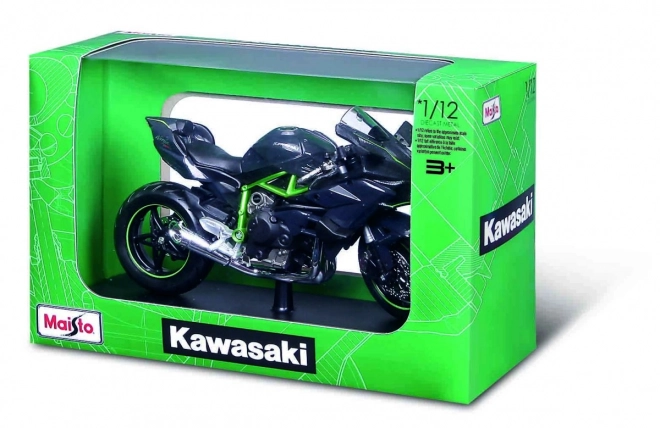 Motorkerékpár állvánnyal, Kawasaki Ninja H2 R 1:12