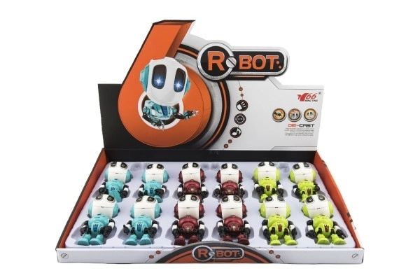 Beszélő robot fénnyel és hanggal