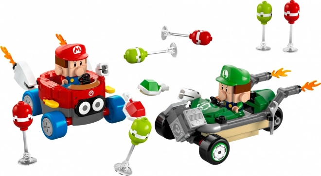 Baby Mario és Baby Luigi verseny kockák - LEGO Super Mario