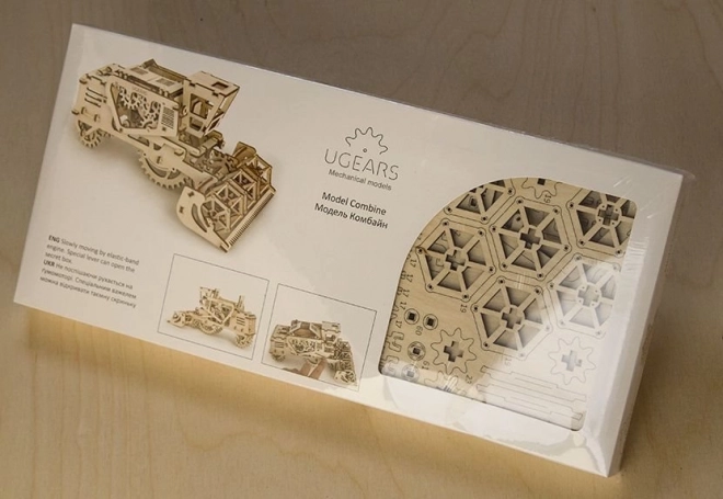 Ugears 3D puzzle - Kombájn 154 darab