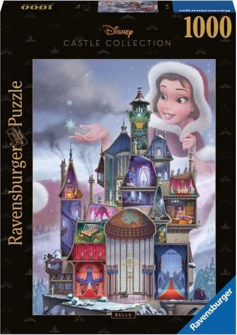 Ravensburger disney hercegnők puzzle: bell kastély 1000 darabos