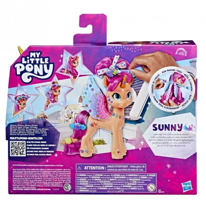 My Little Pony Sunny hajdekorációs szett