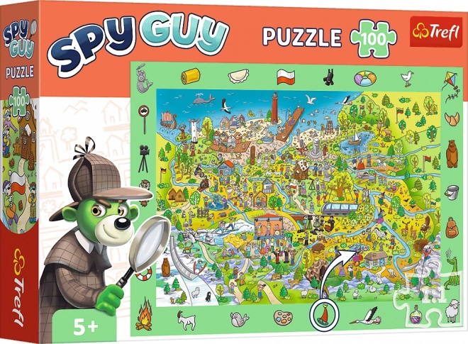 Trefl figyelő játék puzzle - Kém fickó