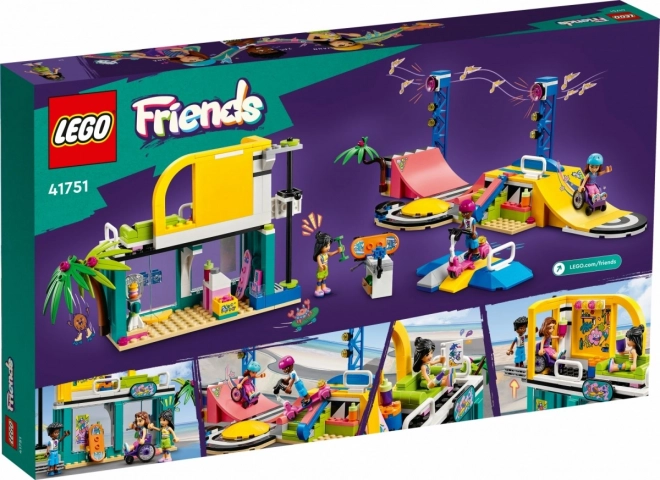 Lego Friends gördeszkapark