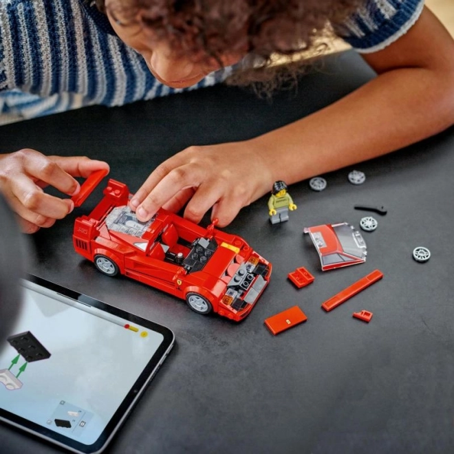 Ferrari F40 Supersportautó LEGO Speed Champions