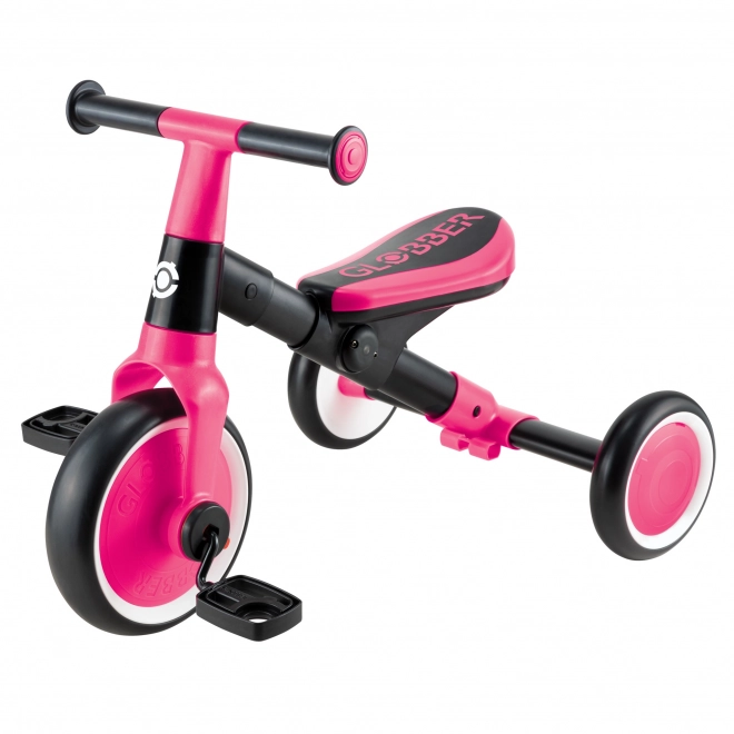 Gyerek háromkerekű Globber Learning Trike - Fuchsia Pink