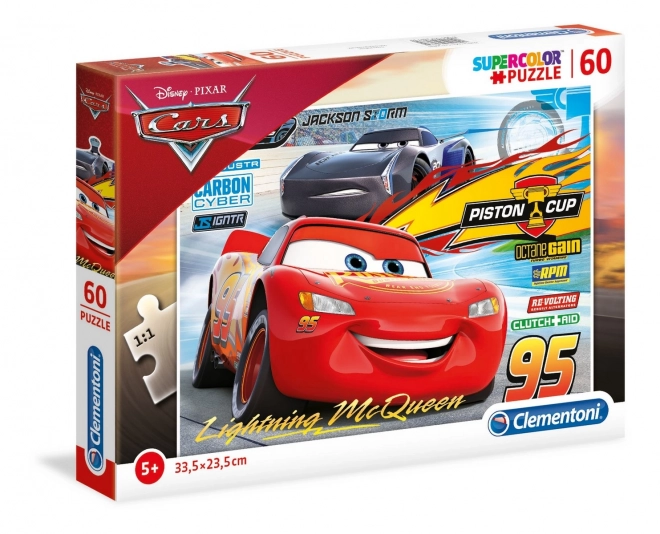 Clementoni Puzzle Cars 3: Piston Cup 60 darabos