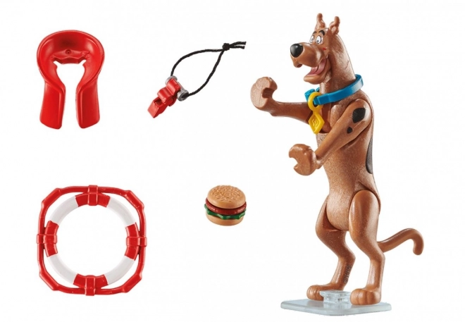 Scooby-Doo Playmobil figurája mentőör szerepben