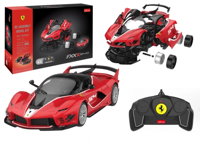 Konstrukciós autó Ferrari FXXK EVO piros 1:18