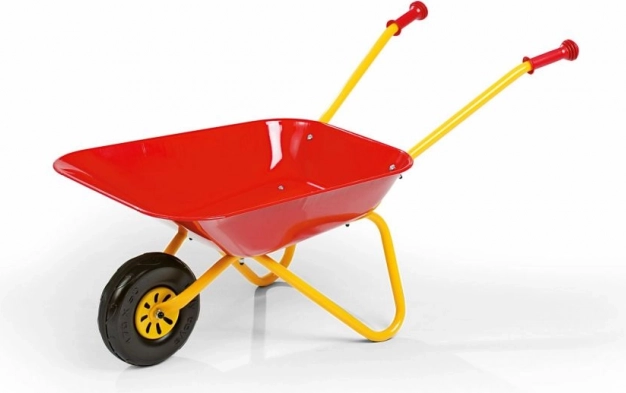 Pirosszínű fémtalicska Rollytoys